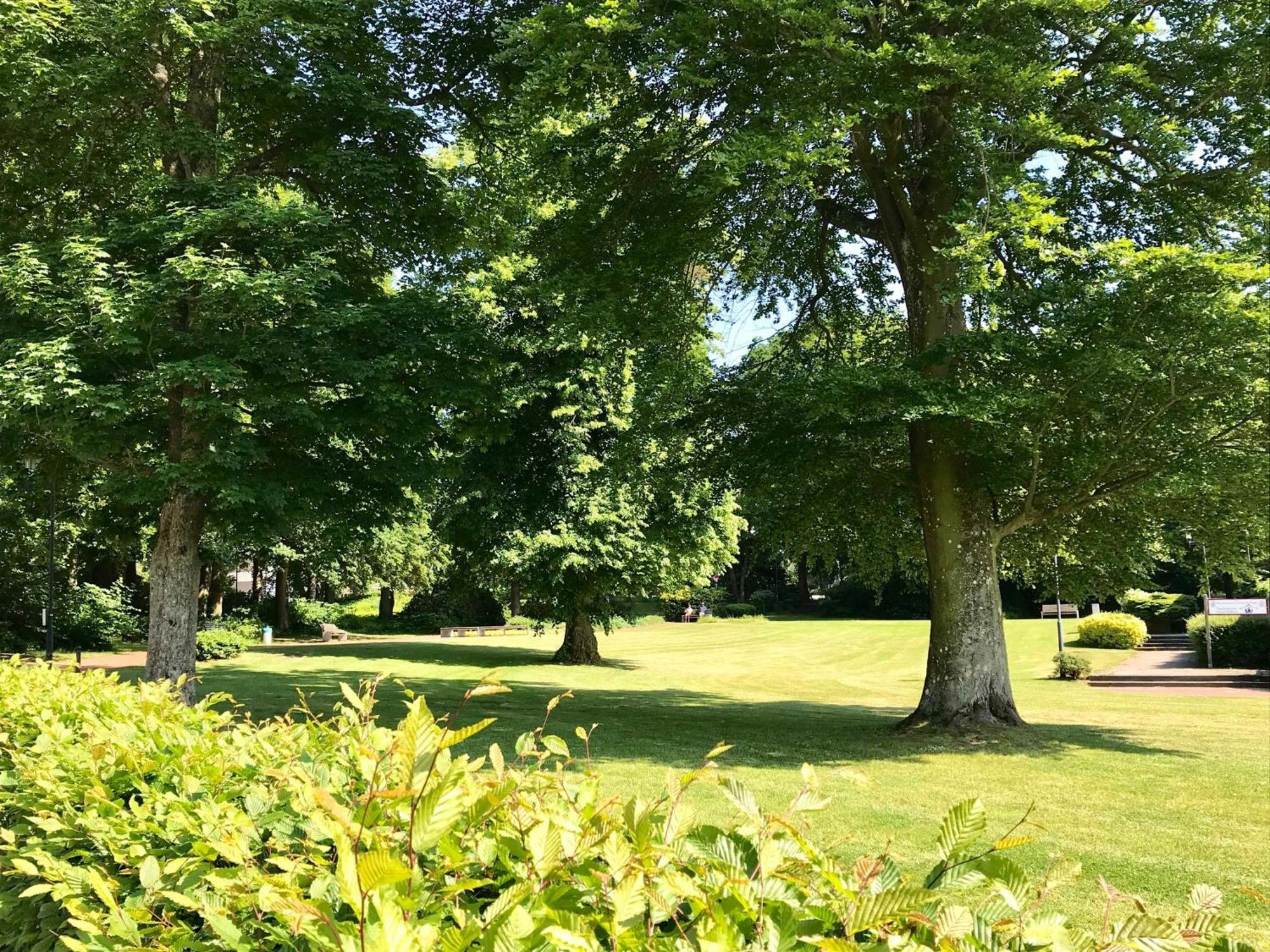 Ferienwohnung Skowronek Am Kurpark Glücksburg Esterno foto