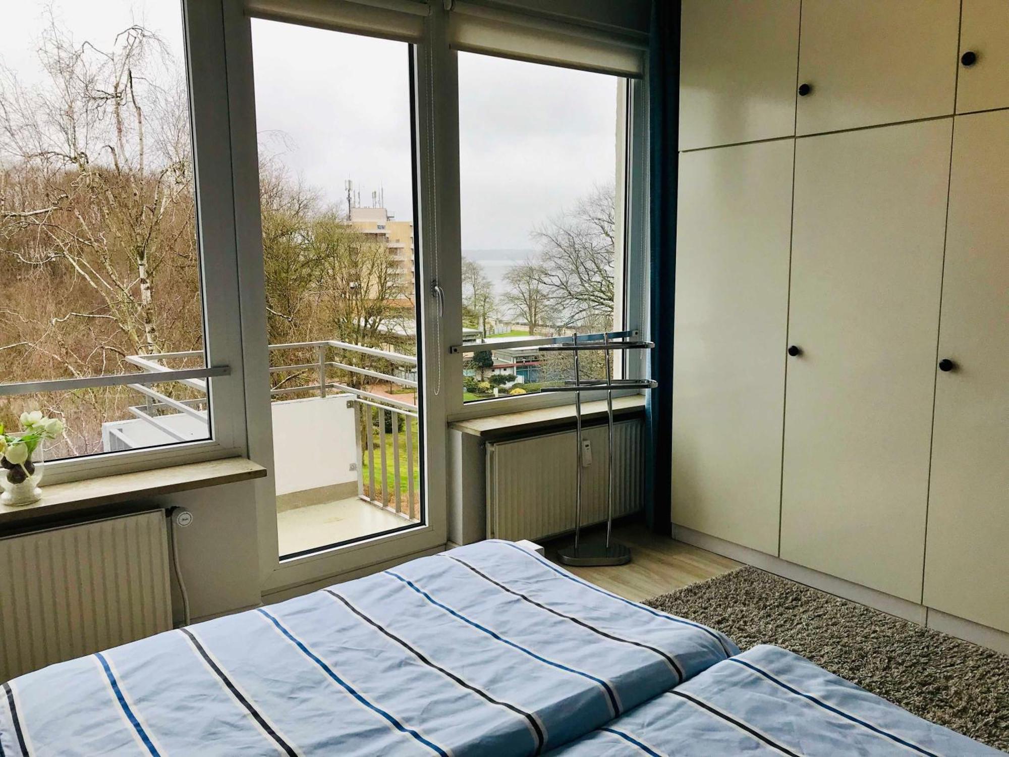 Ferienwohnung Skowronek Am Kurpark Glücksburg Esterno foto