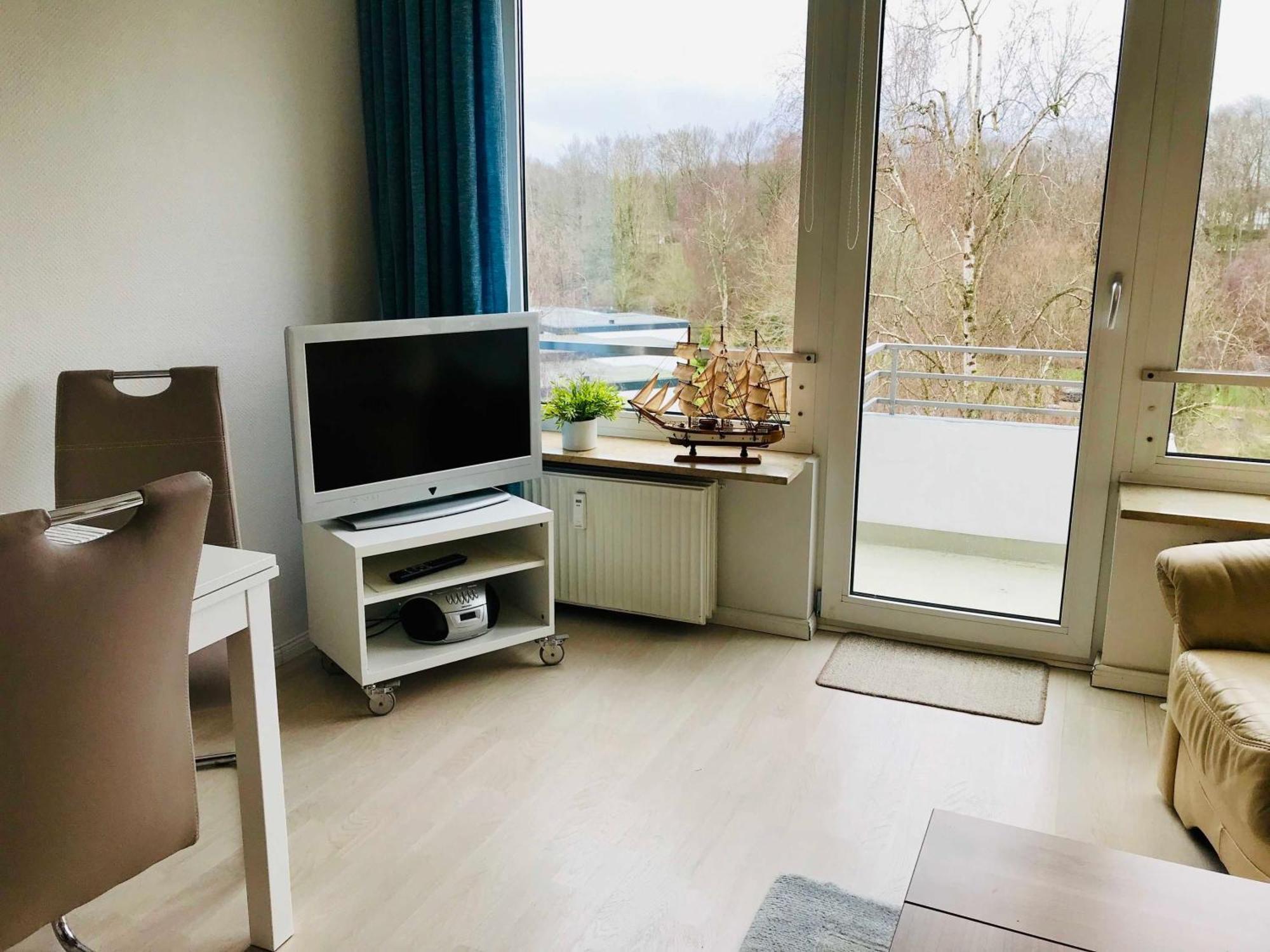 Ferienwohnung Skowronek Am Kurpark Glücksburg Esterno foto